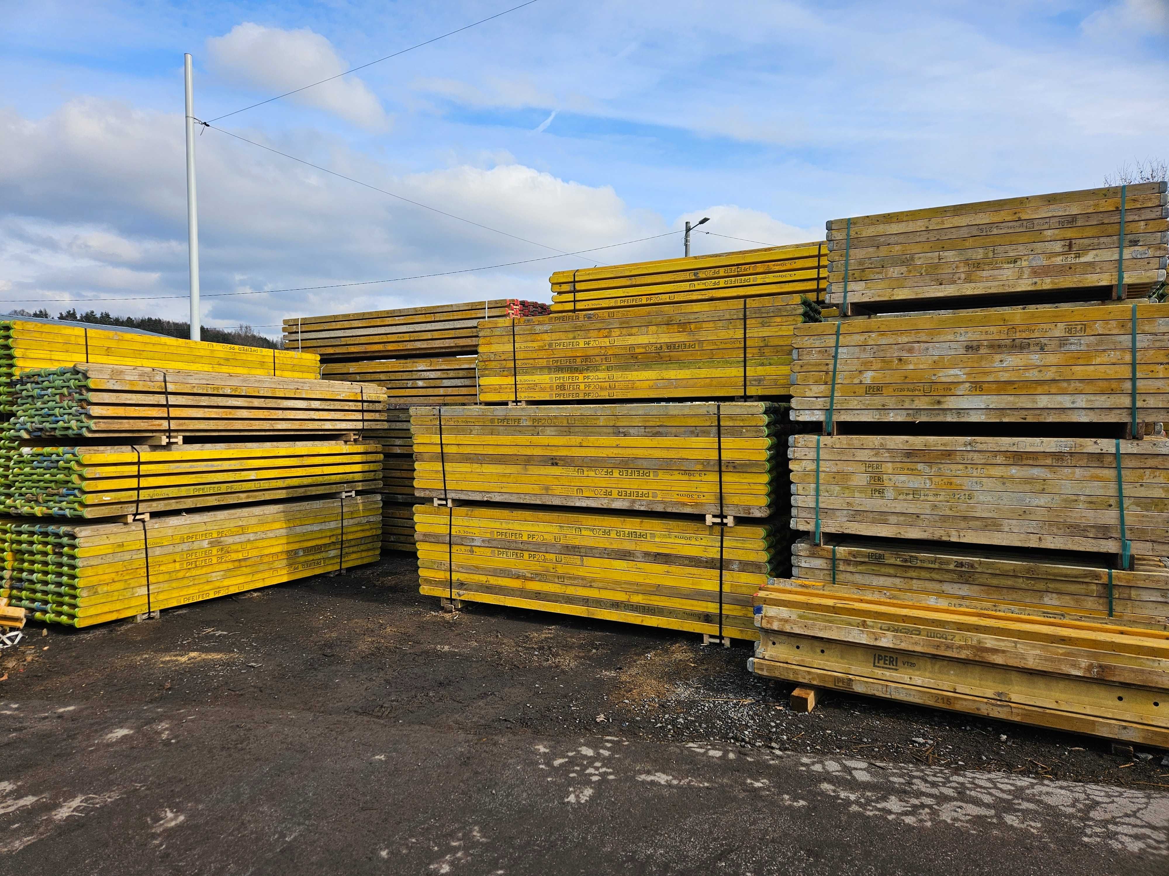 Podpory Stropowe Nowe ocynkowane stemple Budowlane