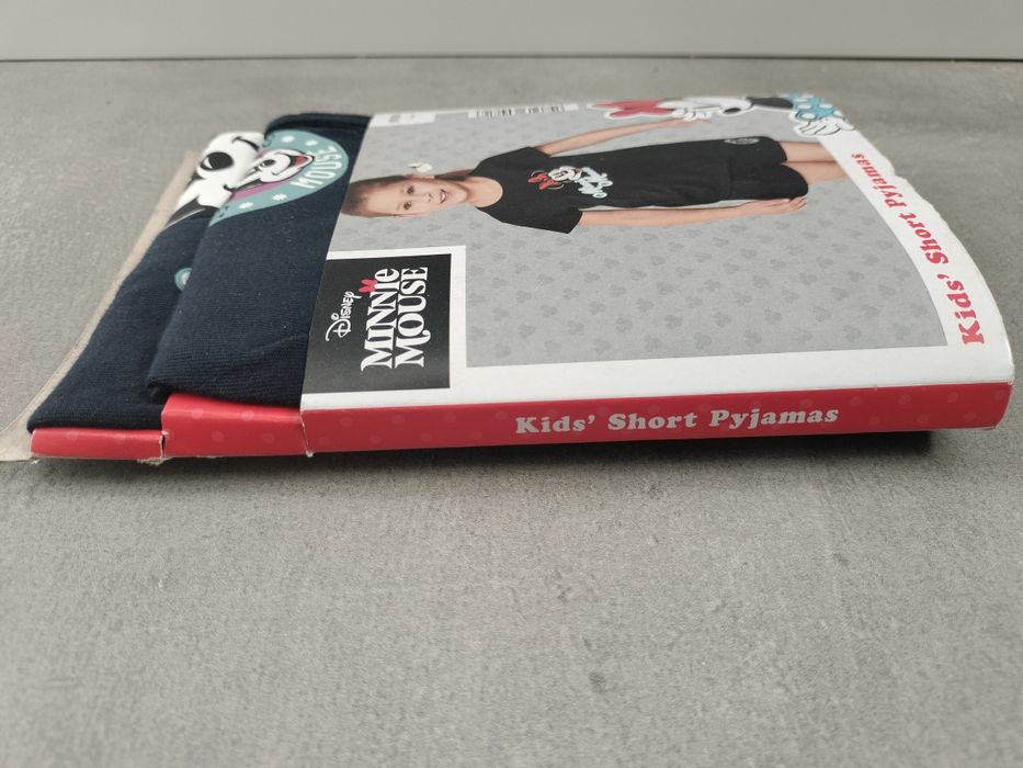 Piżama dziecięca z bawełny Disney Minnie Mouse - rozmiar 98/104