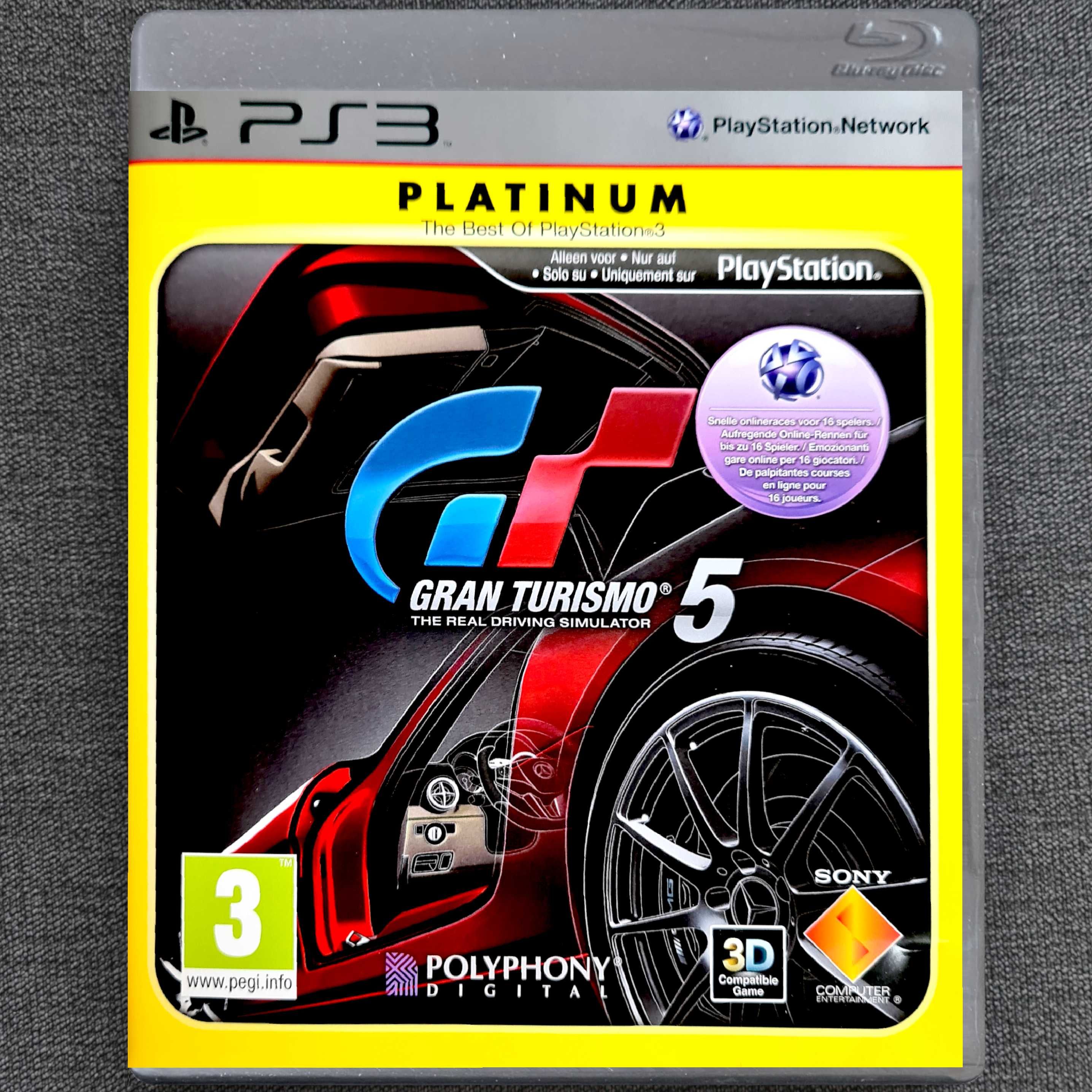 Gran Turismo 5 PL Ps3 GT5 Napisy Polski Język