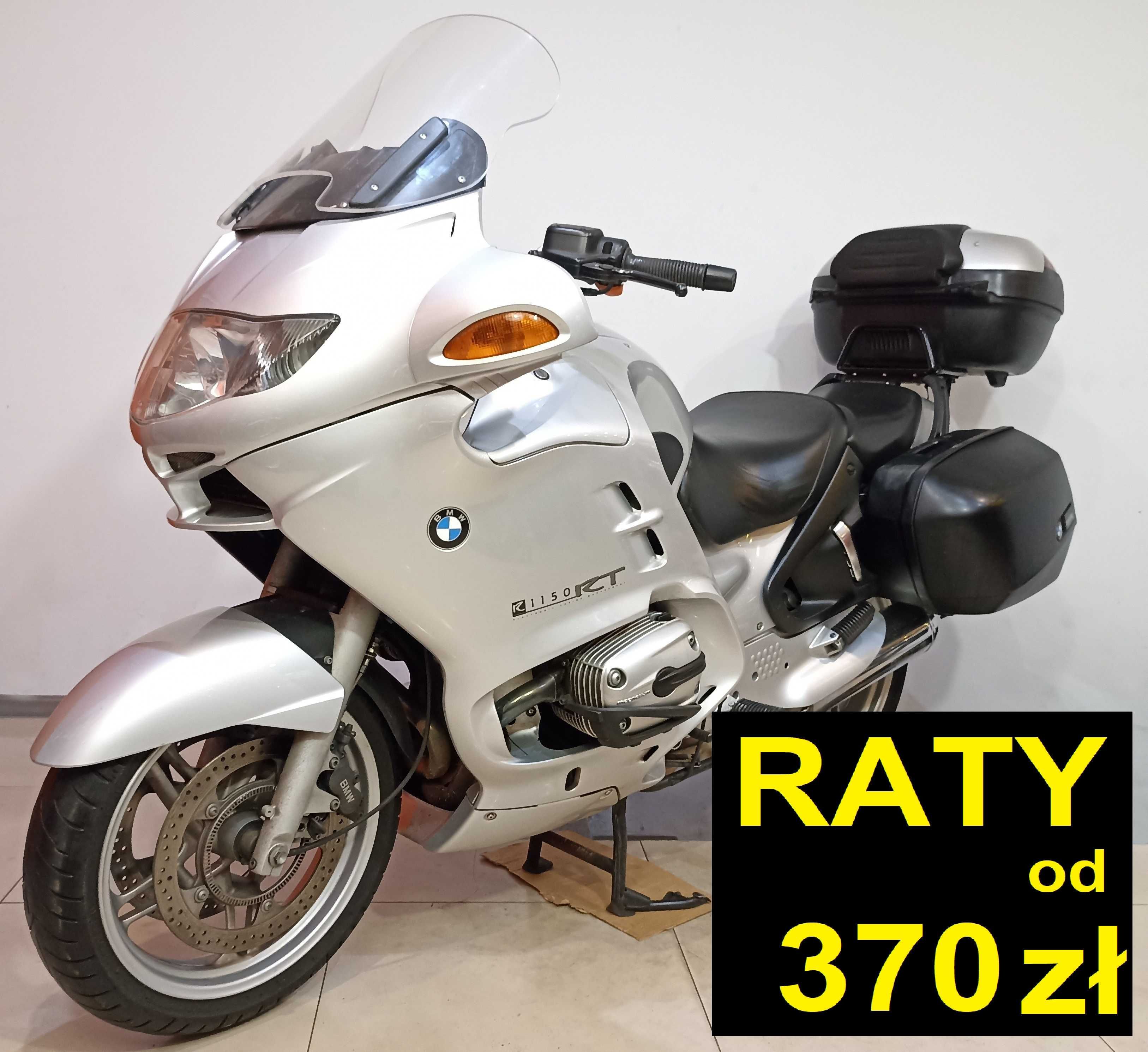 BMW R1150RT fajny turystyk 2003rok ABS TWIN SPARK trzy kufry