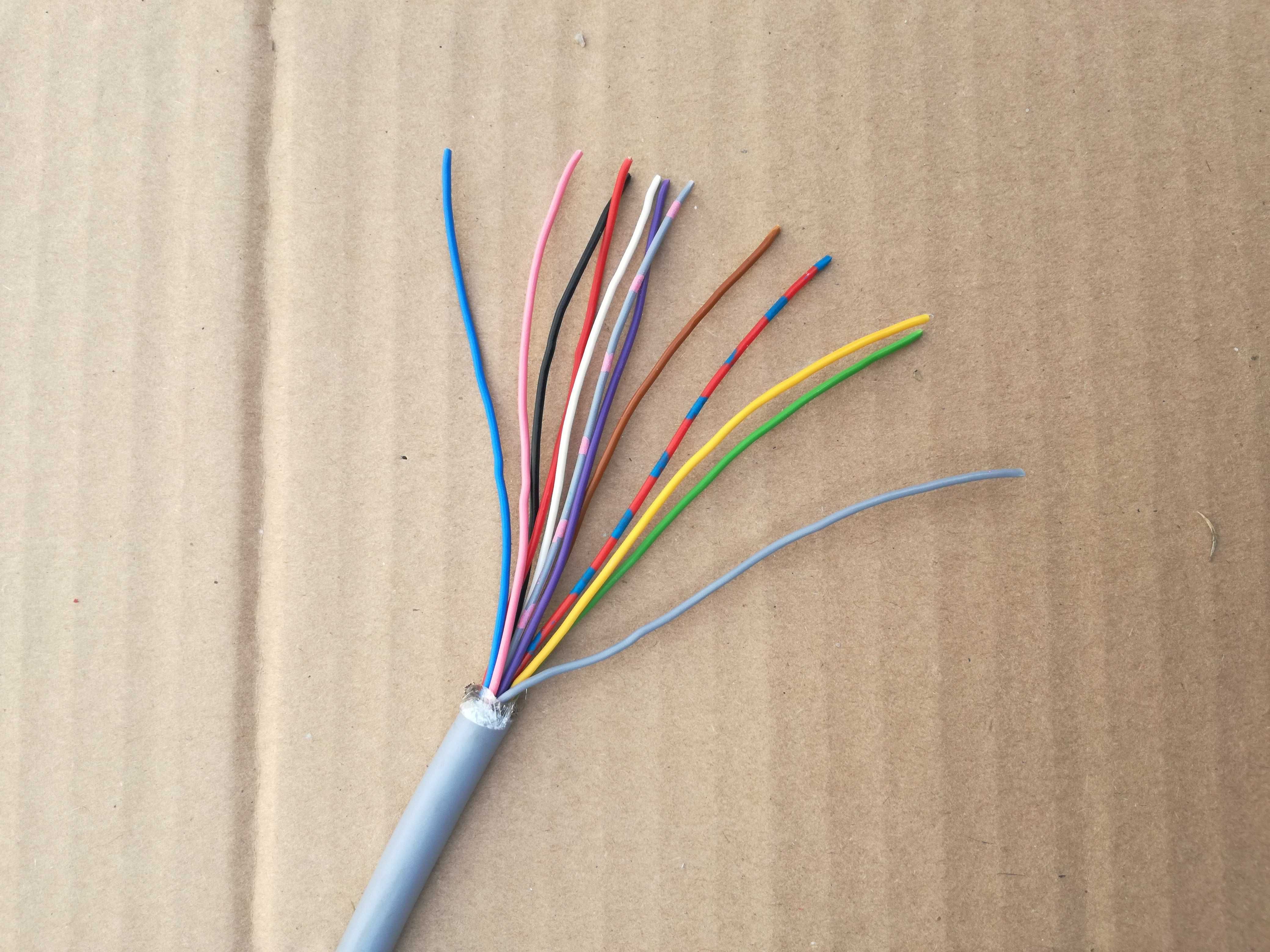 Przewód kabel sterowniczy Liycy 12x0,25mm2 z ekranem.