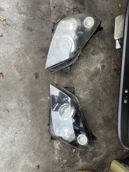 Opel Astra H 3 bi xenon lewy przód skrętny doświetlanie kpl