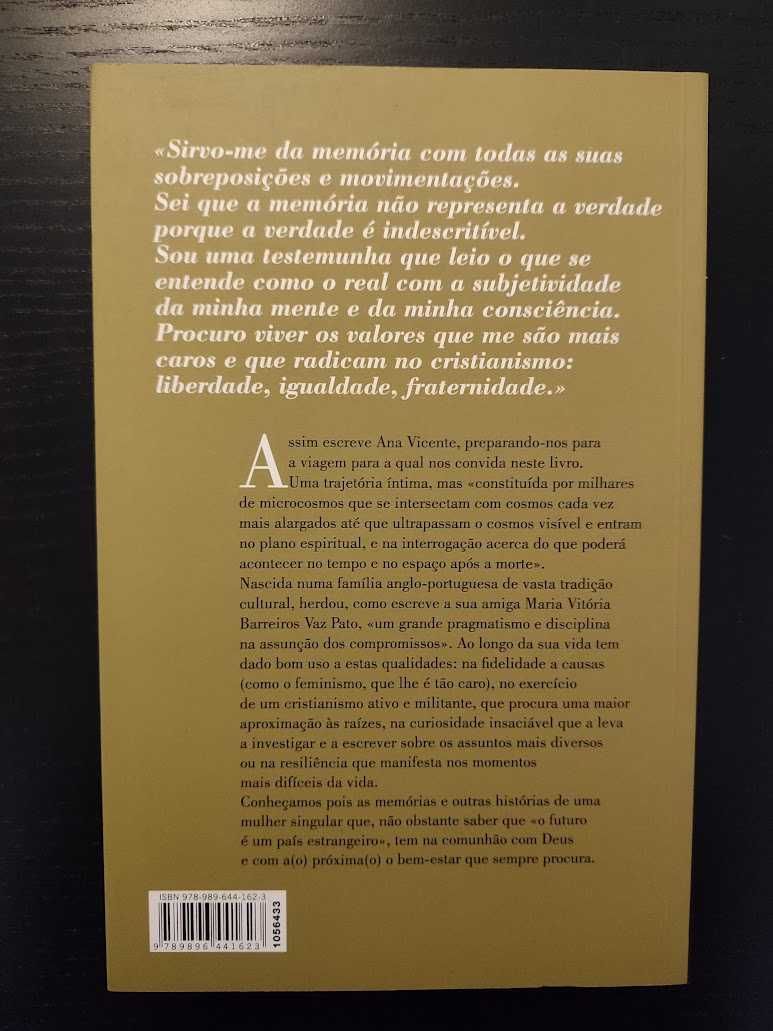 (Env. Incluído) Memórias e Outras Histórias de Ana Vicente