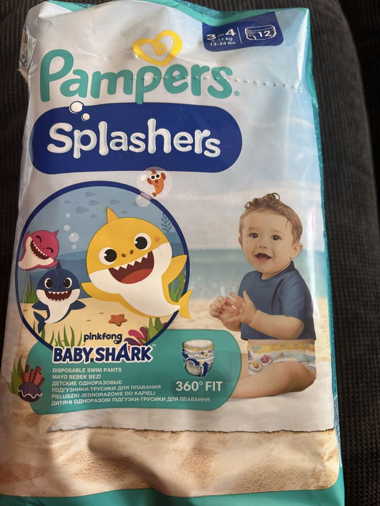 Pampers splashers 3-4, 6-11kg - 12szt