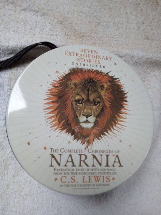 Płyty audiobook narnia 7 książek 30 płyt