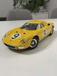 Model Ferrari 250 LM 1/18 Hot Wheels 1:18 żółte Koszalin Le Mans