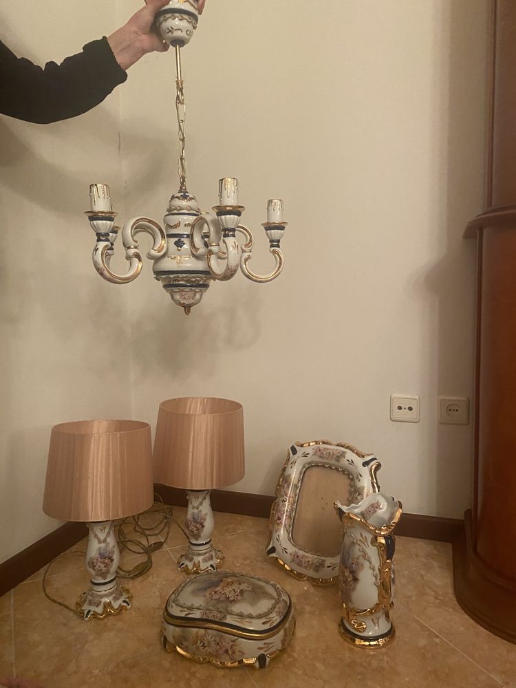 Conjunto de decoração sala/quarto