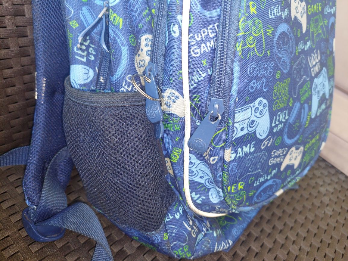 Plecak szkolny Astrabag niebieski w pady