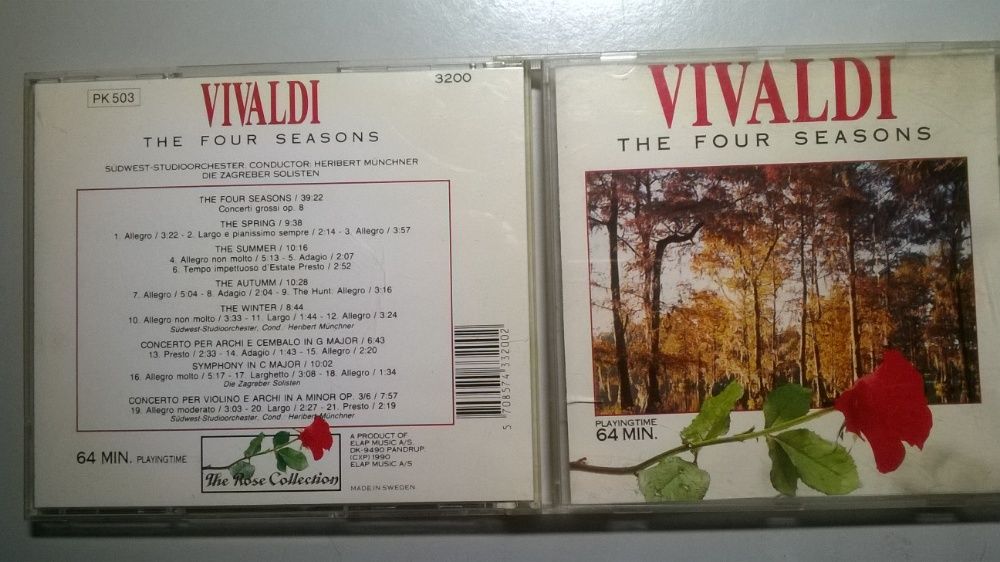 4 CDs música clássica