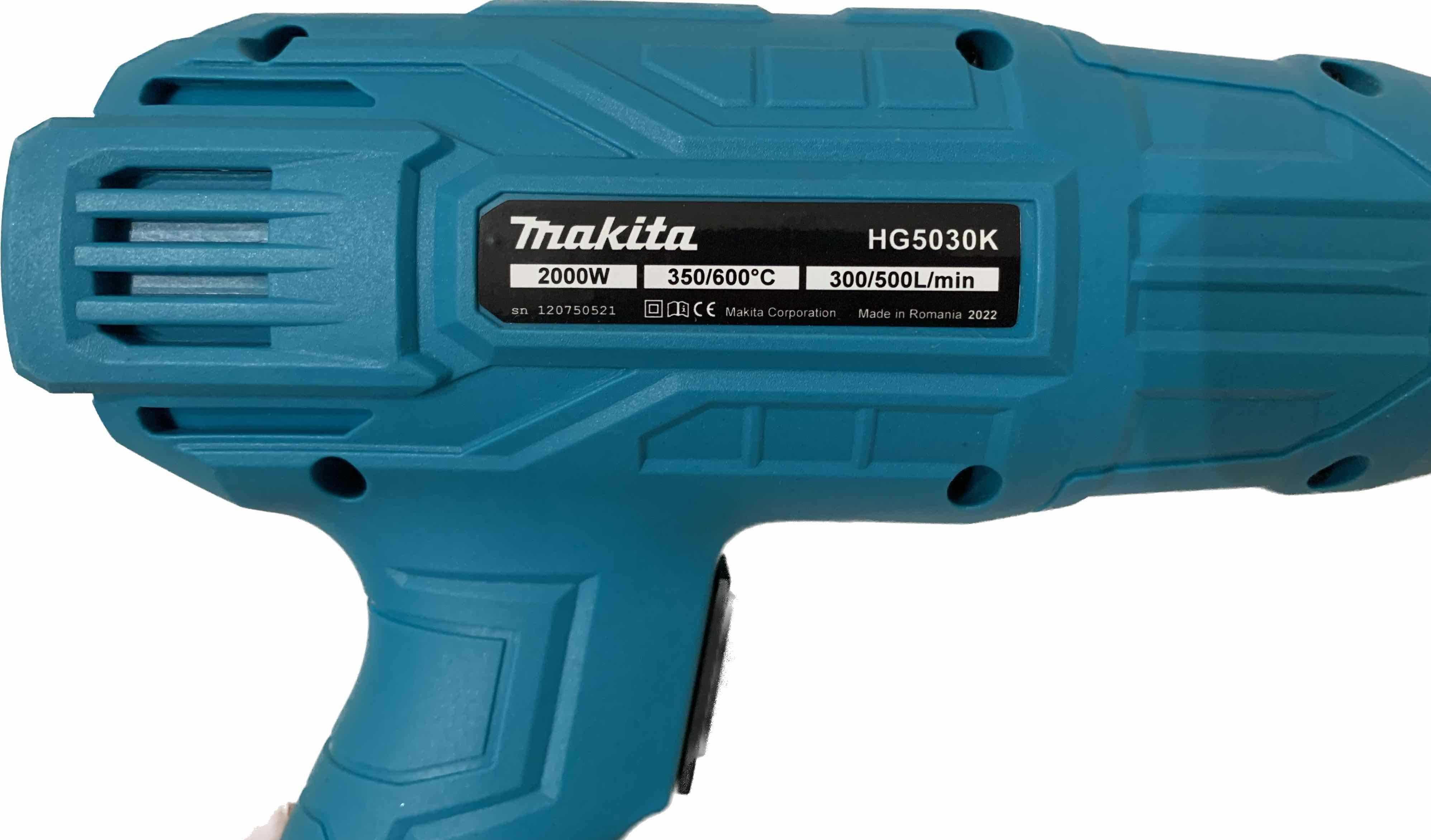 Технічний фен Makita HG5030K (строительный)