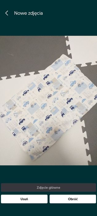 Pościel dziecięca 120x90 poszew w samochody