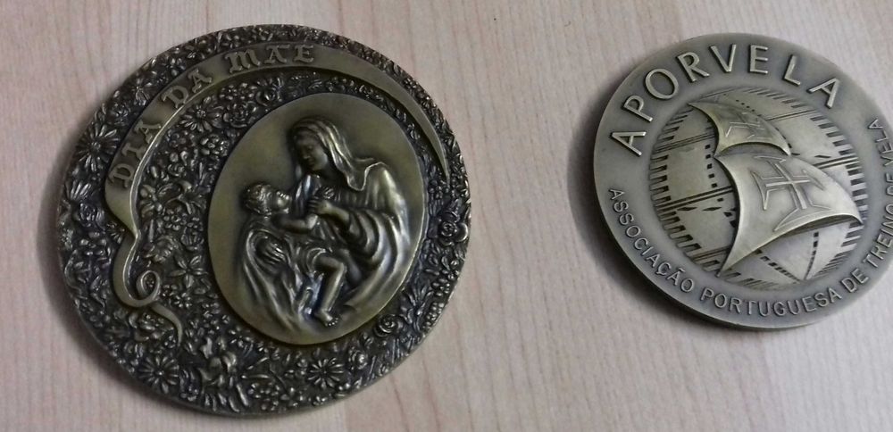 Medalha dia Mãe e Aporvela