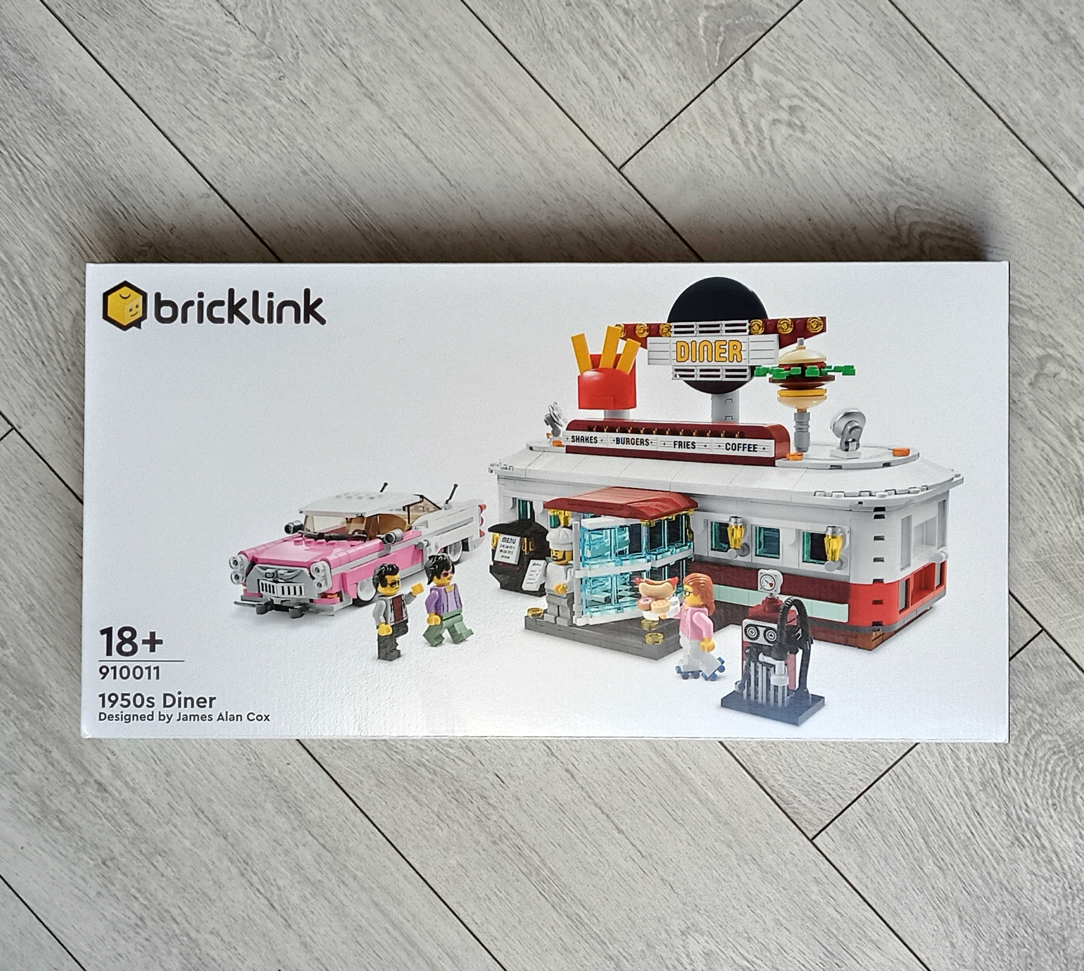 LEGO Bricklink 910011 "1950s Diner" Restauracja [Wrocław]