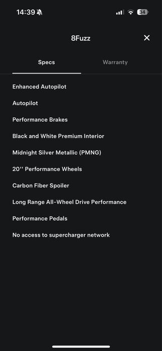 Tesla model 3 PERFORMANCE