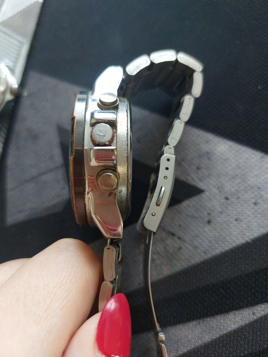 Zegarek AMST wojskowy komandorski kolekcjonerski unikat na bransolecie