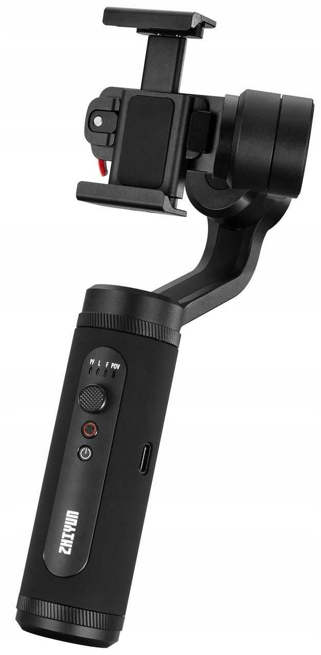 Gimbal SMOOTH Q2 Stabilizator 3-osiowy 85mm BT 360stopni Aku 17h W-wa