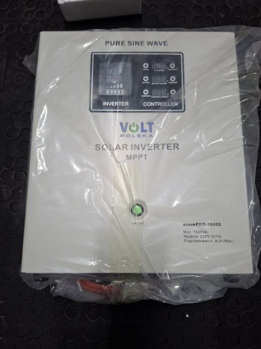 Przetwornica VOLT Polska sinusPRO 1500S 12V SOLAR MPPT – NOWA, nieużyw