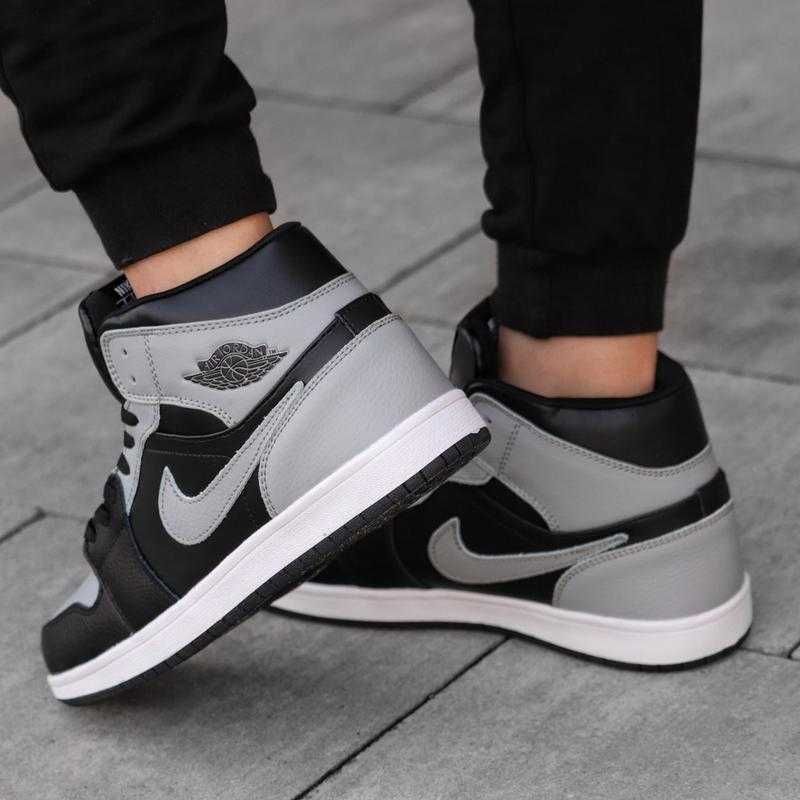 Кросівки зимові Nike Jordan 1 retro хутро Джордани чоловічі на зиму