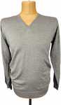 Henry choice klasyczny sweter pullover brązowy wełna 50% l