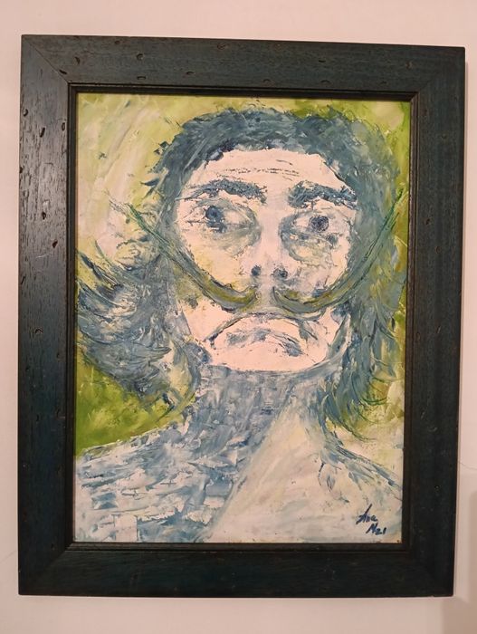 Quadro original e único de autor em acrílico sobre.