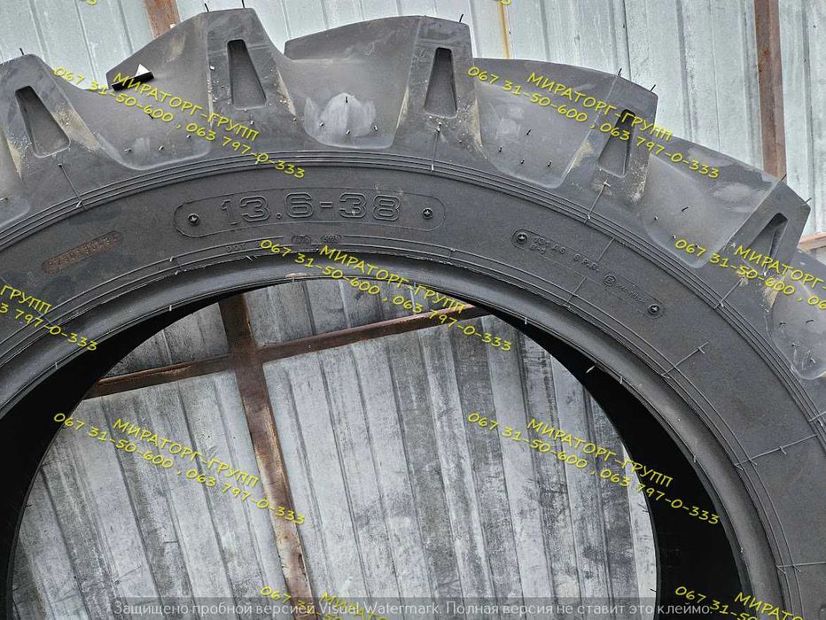 Шины 13.6-38, 15.5-38, 16.9-38 TA60 10PR 138A6 ТТ PETLAS  МТЗ, Т-40