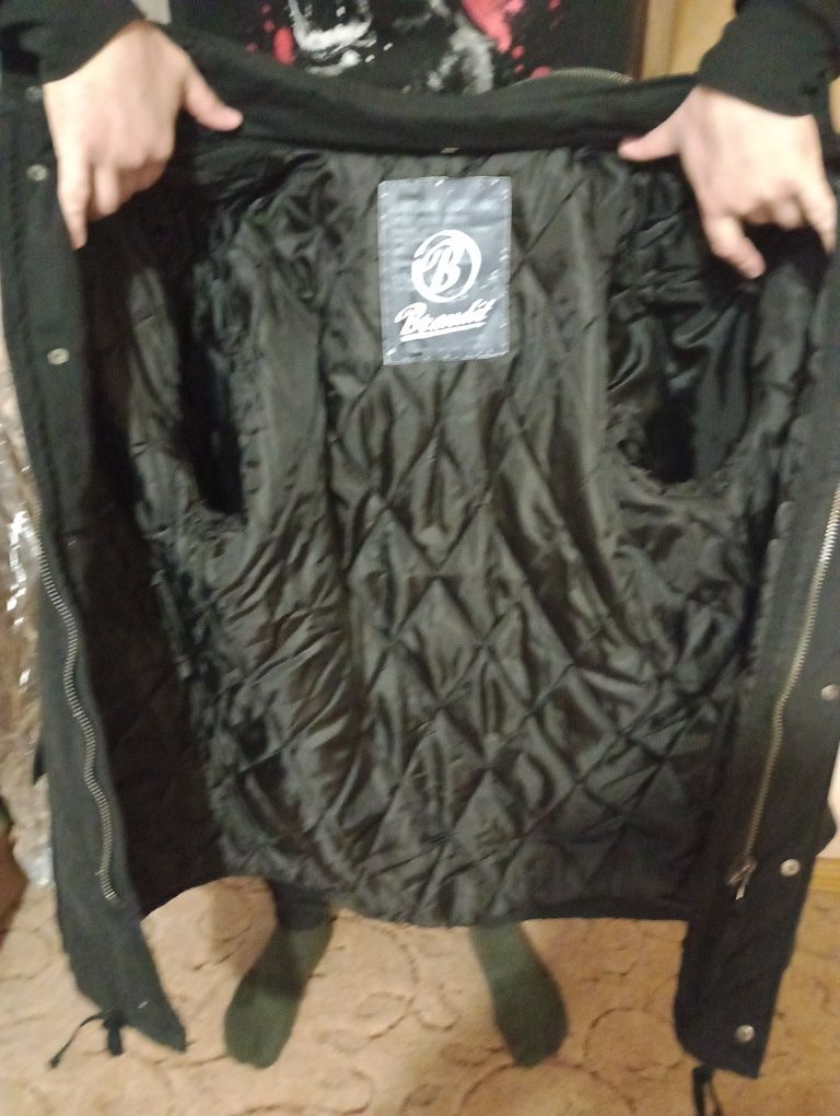 Куртка Brandit Mens Jacket Ryan M65 Winterjacket XXL BLACK (9396.2)