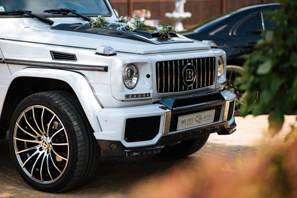 Auto do ślubu / samochód na wesele / G-class Brabus CAŁA POLSKA