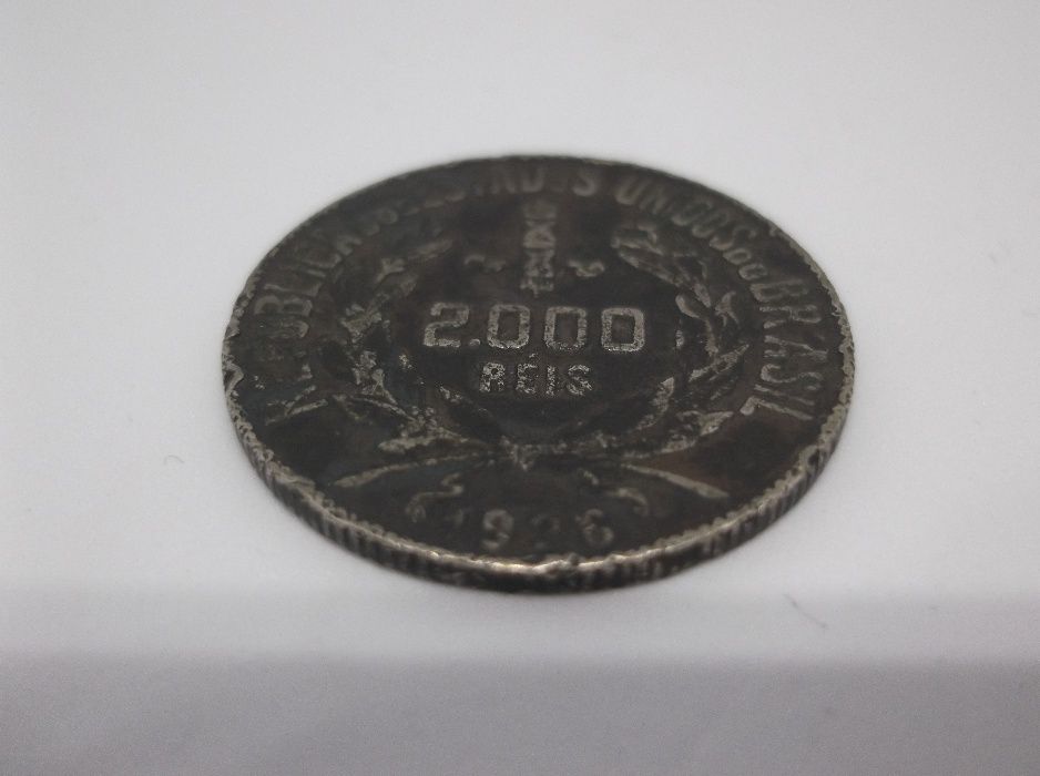 Moedas em prata do Brazil de 2.000 réis 1926