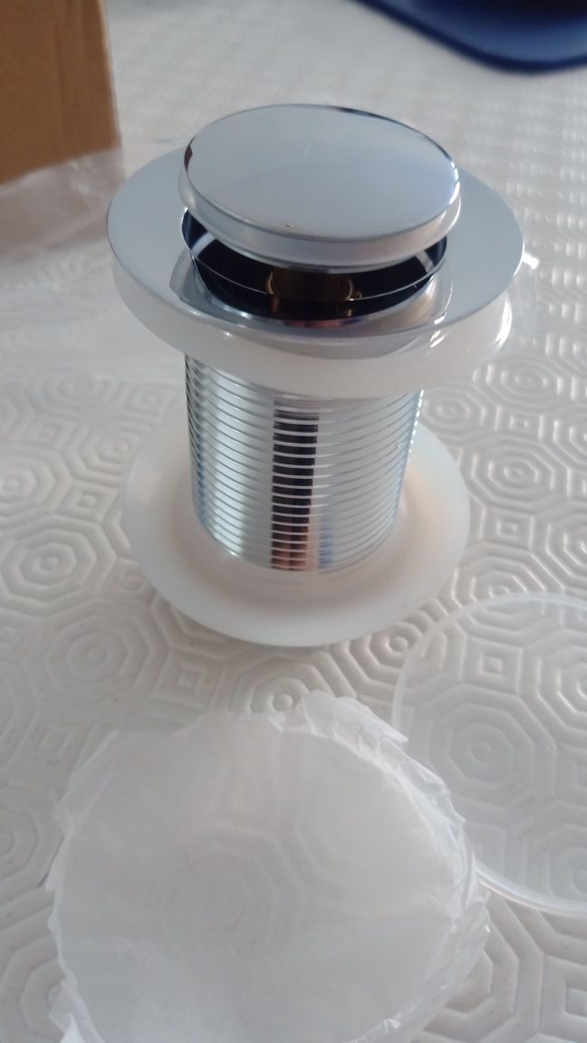 7€ NOVO click clack dreno lavatório