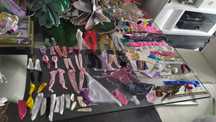 Peças Barbie meias, cachecóis, luvas, mangas desde 1€ cada