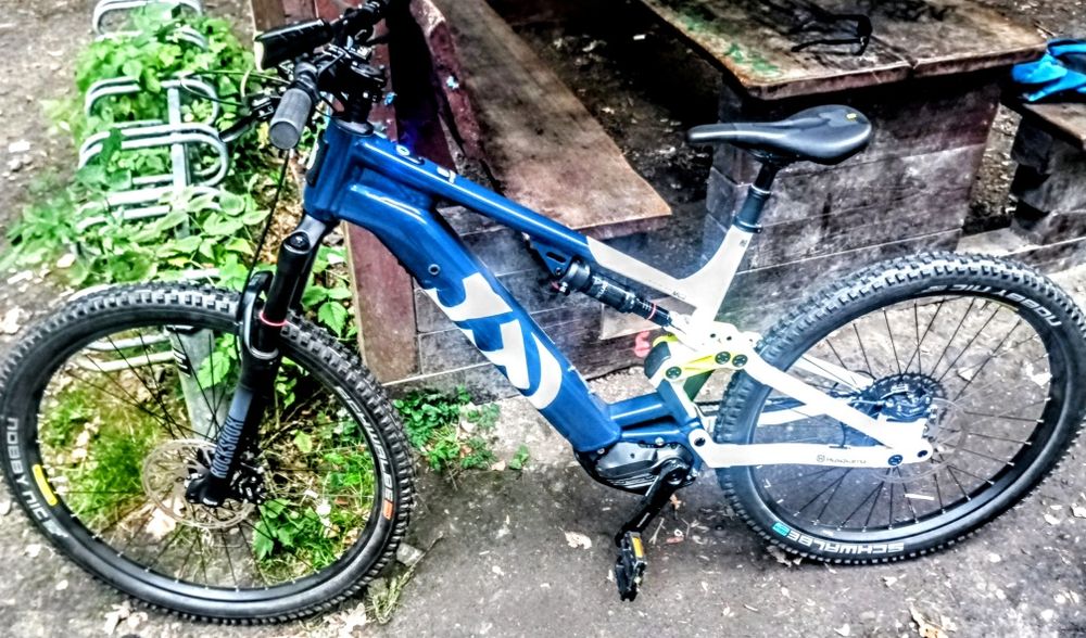 Rower elektryczny e-bike 85Nm Husqvarna full suspension