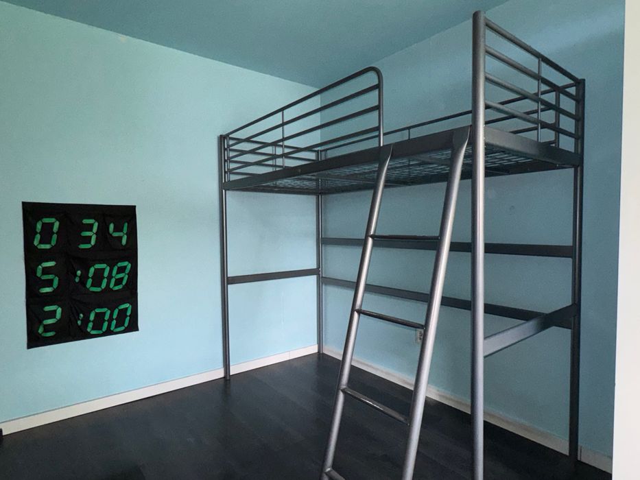 Łóżko piętrowe Svarta +sofa typu Fridhult+ GRATIS organizer