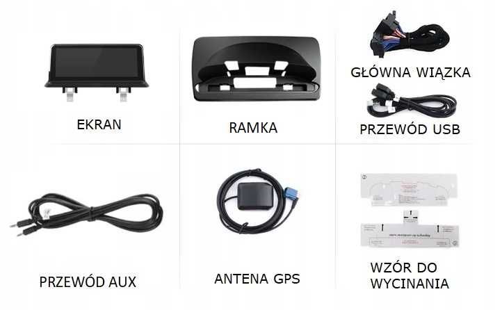 BMW E81 E82 E87 E88 ekran Nawigacja Radio Android14 8GB RAM SYSTEM CCC