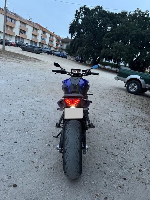 Yamaha MT-07.  35 kW — deslimitada de 2023
