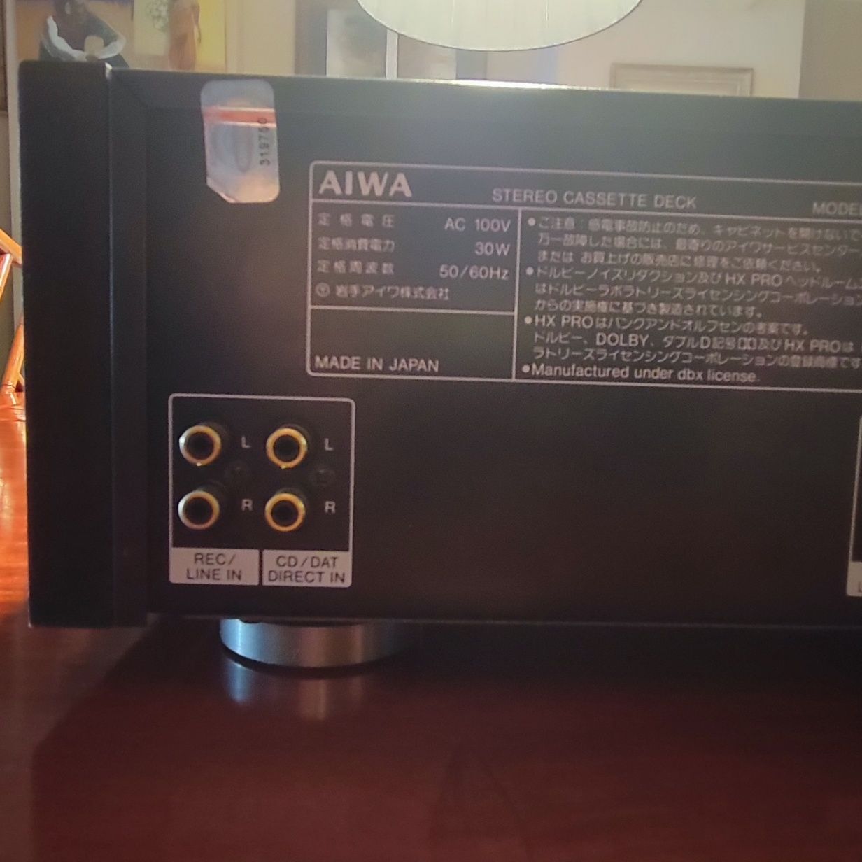 Excelia/Aiwa XK-009 Topo de Gama