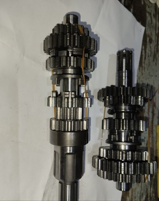 Коробка передач на Shineray xy250gy-6c