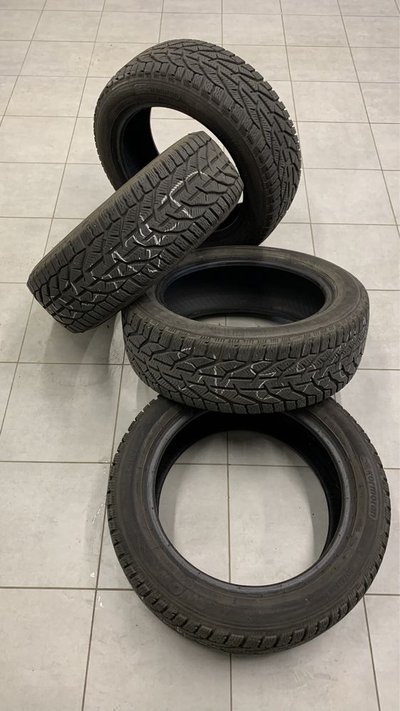 Opony zimowe Kormoran 195/55 R16. Maly przebieg!