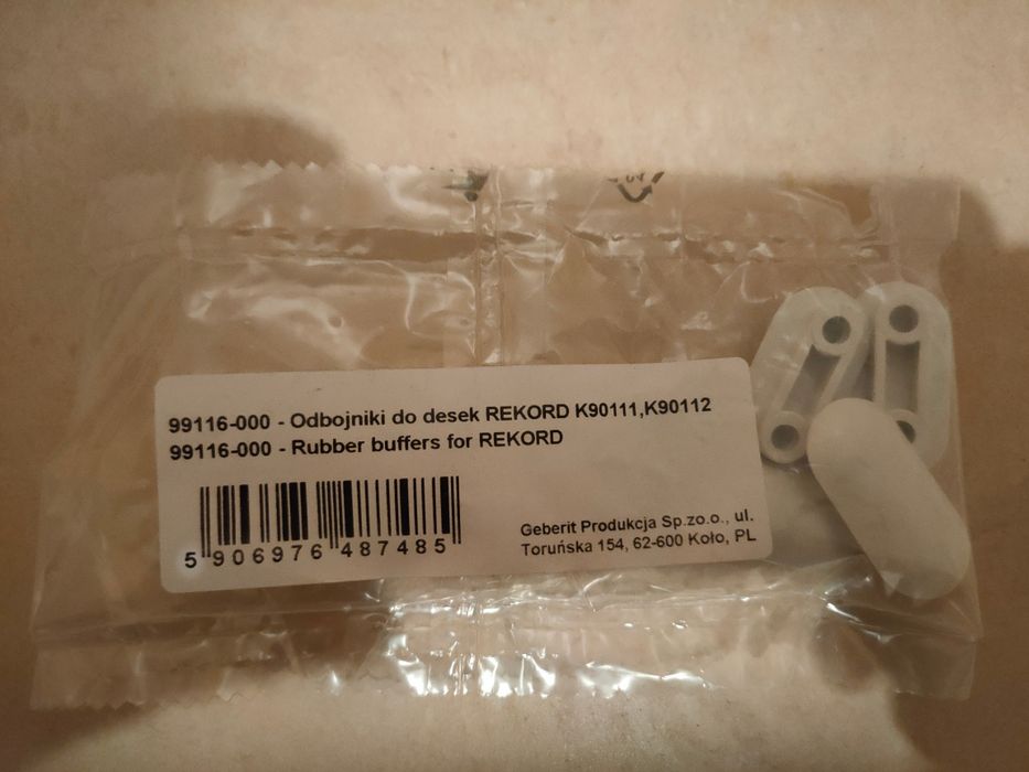 Odbojniki do desek Rekord K90111 K90112 brak
