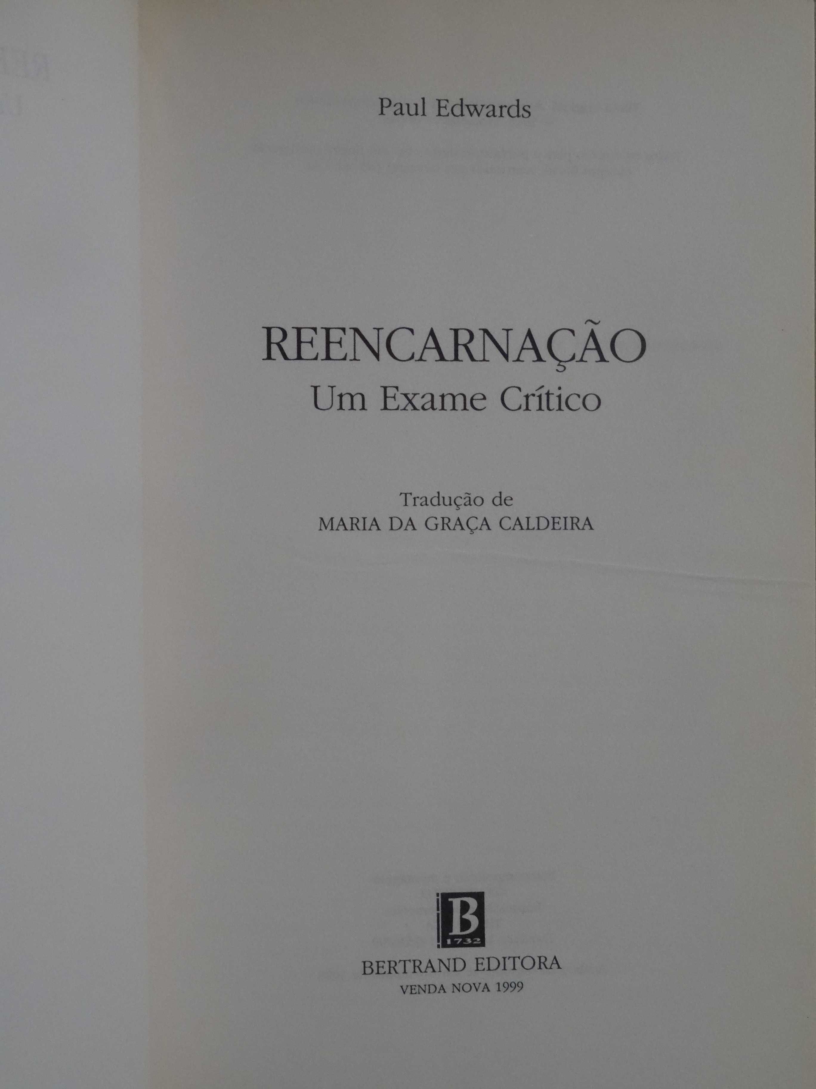 Reencarnação - Um Exame Crítico de Paul Edwards