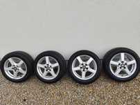ENZO 16 Alufelgi 5x112 opony letnie Dunlop Seat Skoda Audi