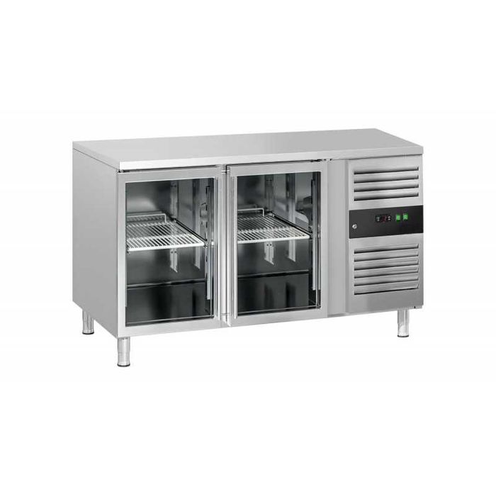 Bancada Refrigerada 2 Portas em Vidro