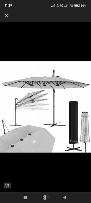 Parasol ogrodowy przeciwsłoneczny