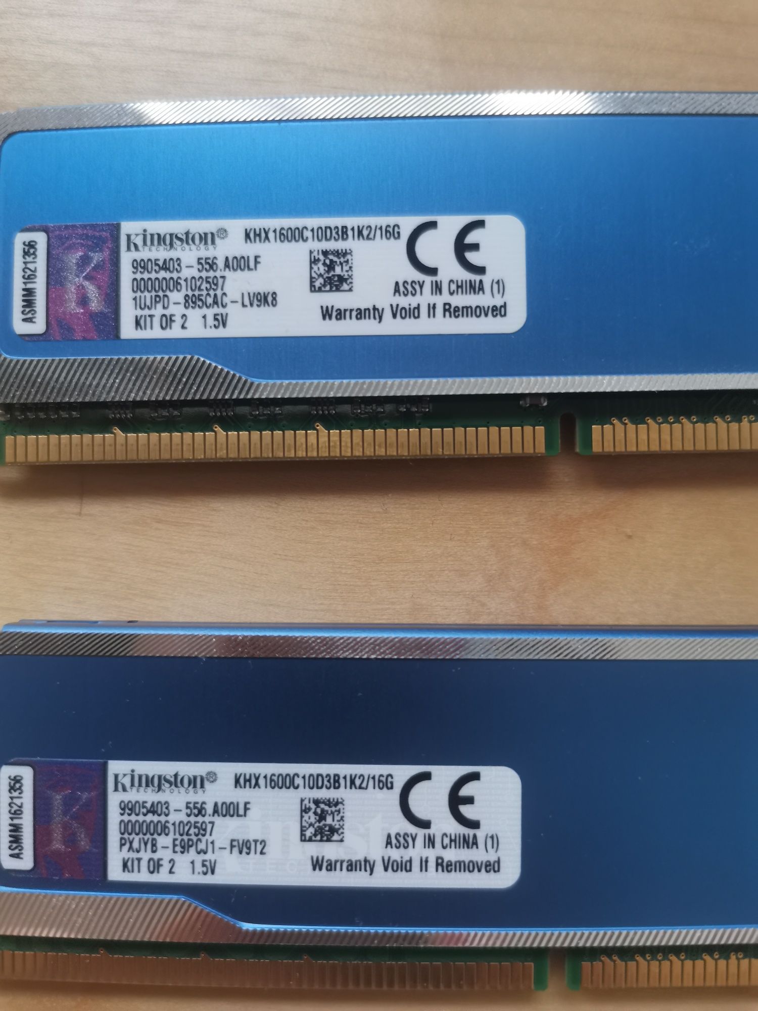 Ігрова оперативна пам'ятьKingston Technology HyperX blu 8 ГБ DDR3-1600