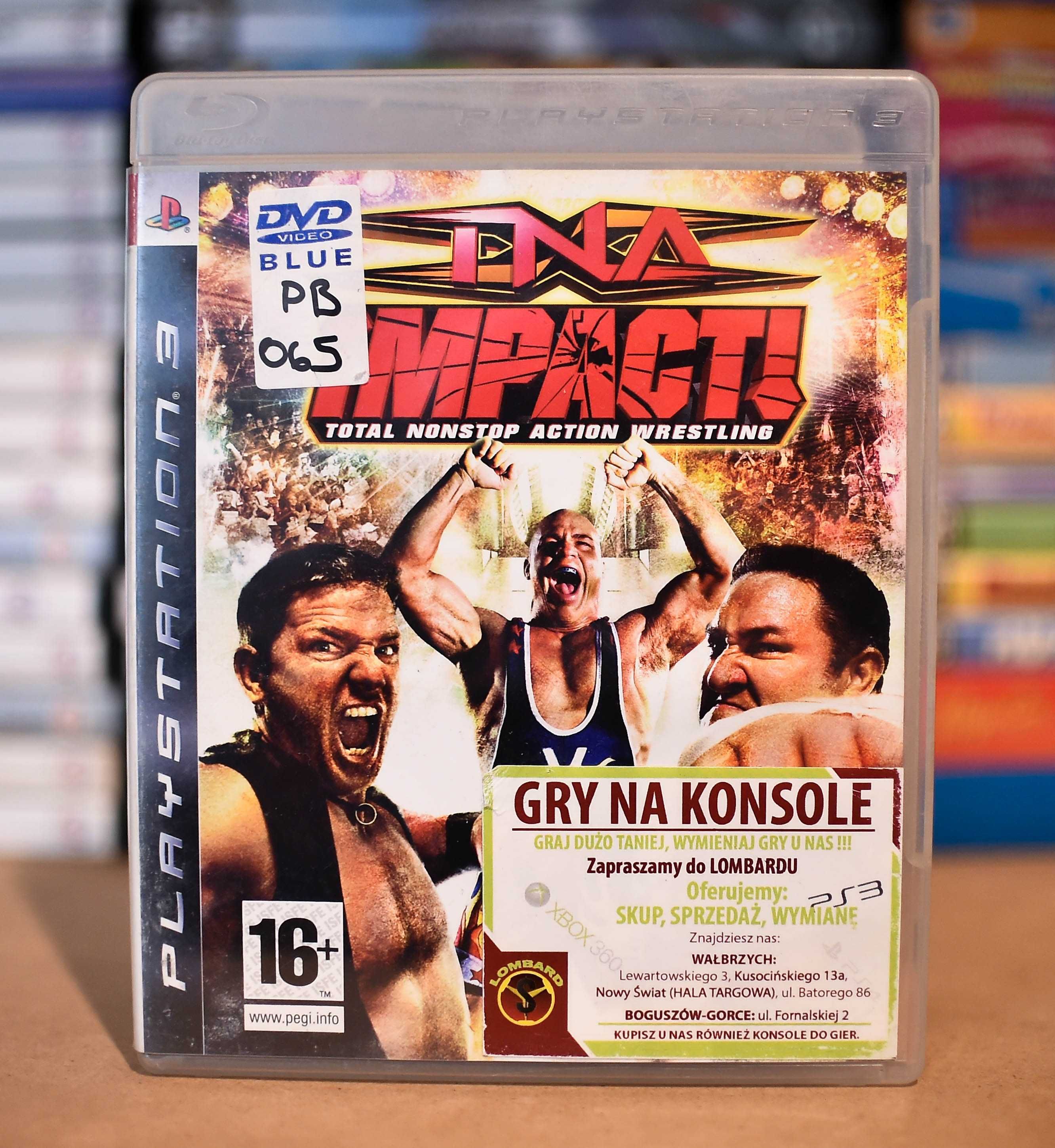 (PS3) Tna Impact! Total Nonstop Action Wrestling