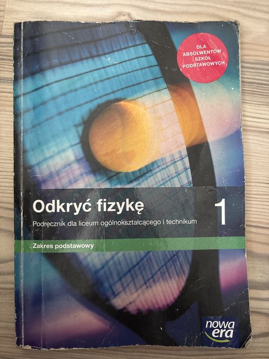 Odkryz fizyke klasa 1 zakres podstawowy