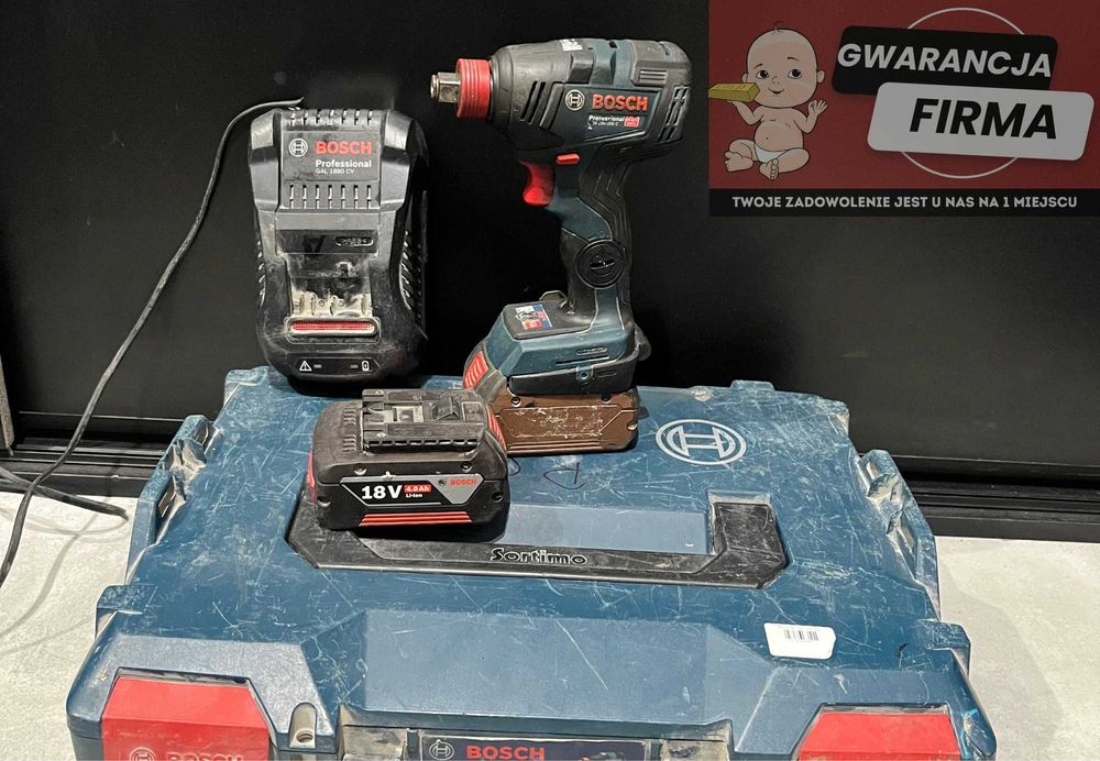 Wkrętarka Z Udarem Bosch GDX 200 C | Używana | Sprawna | Zestaw |