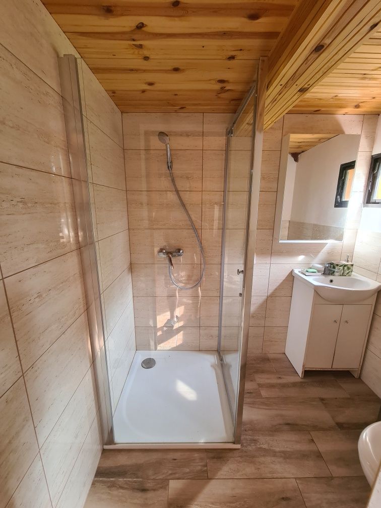 Domek Sauna i Działka w Dąbrówce pod Lublinem.ognisko grill spokój