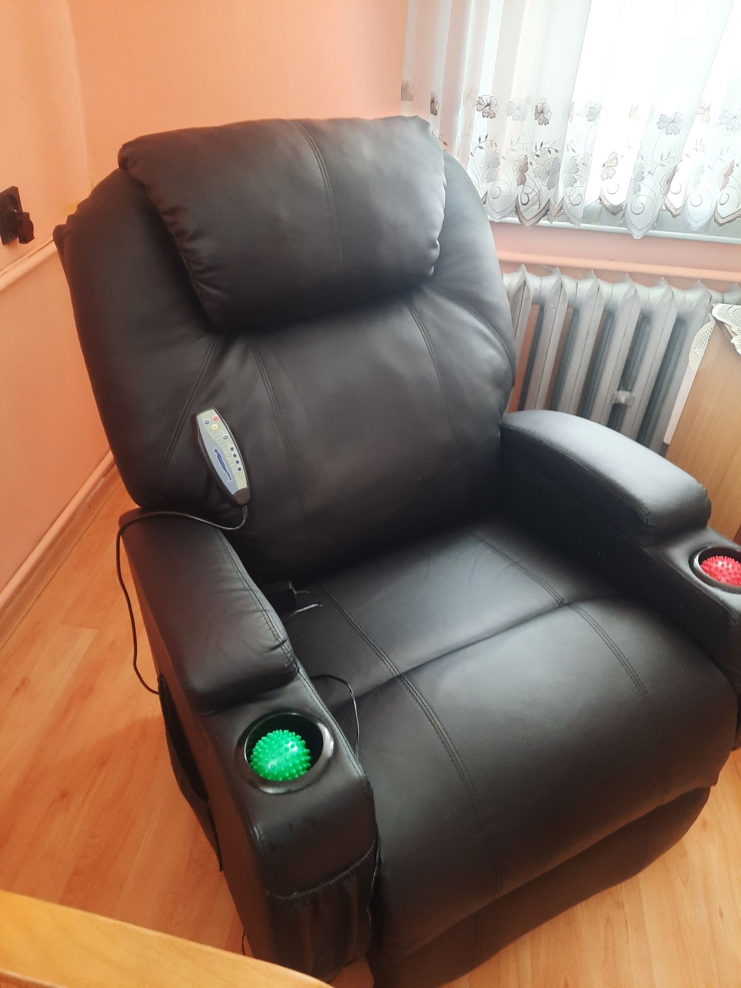 Fotel z masażami