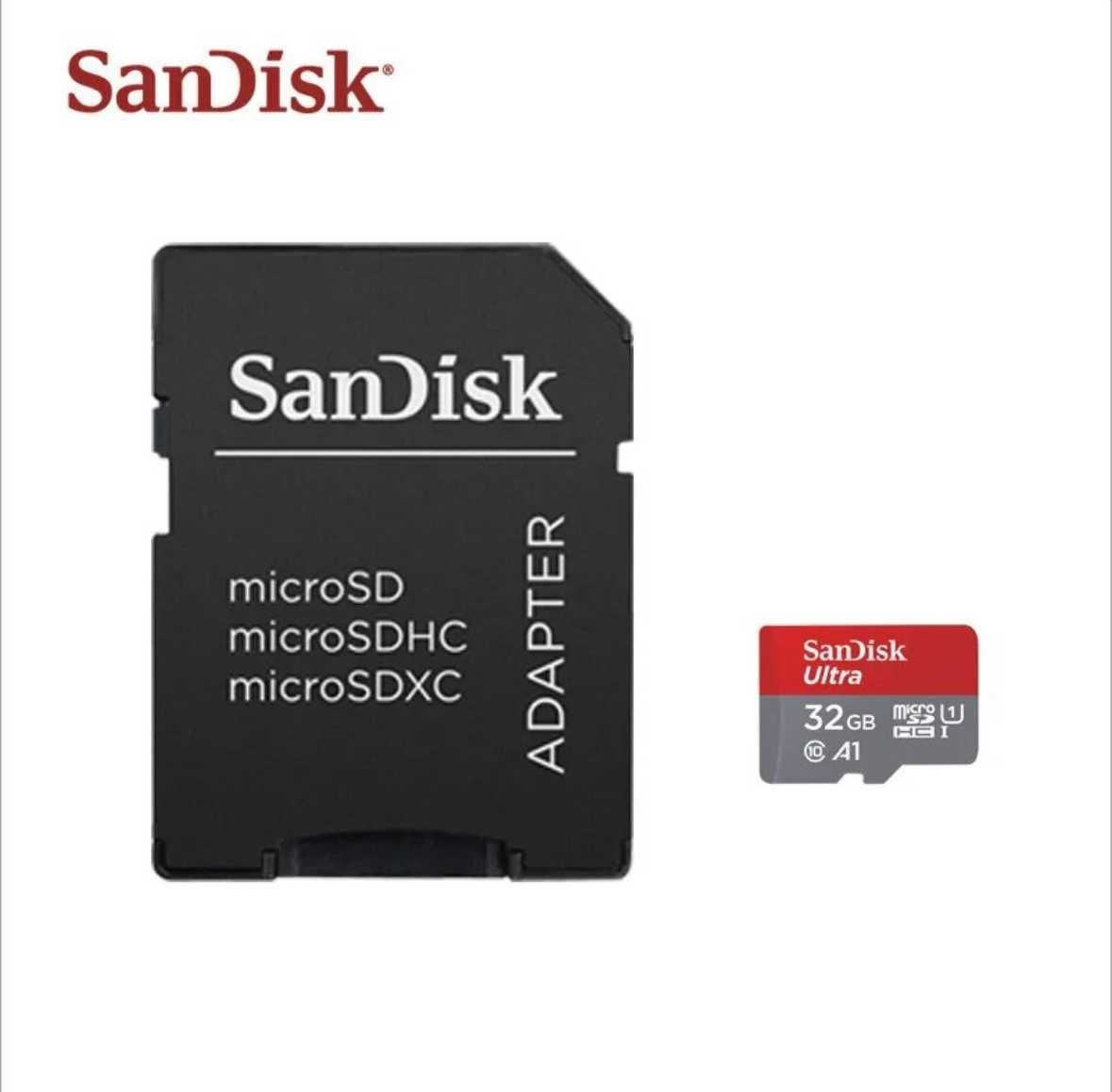 Оригінальна SanDisk Micro TF Card Class 10 32 Гб