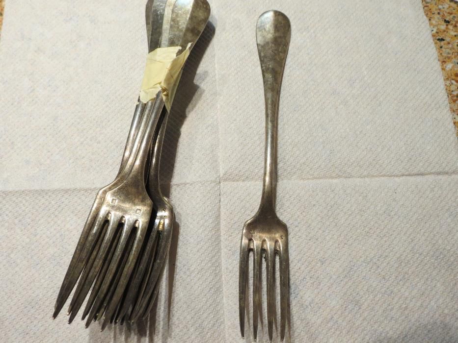 Talher da marca ercui, bahado a prata